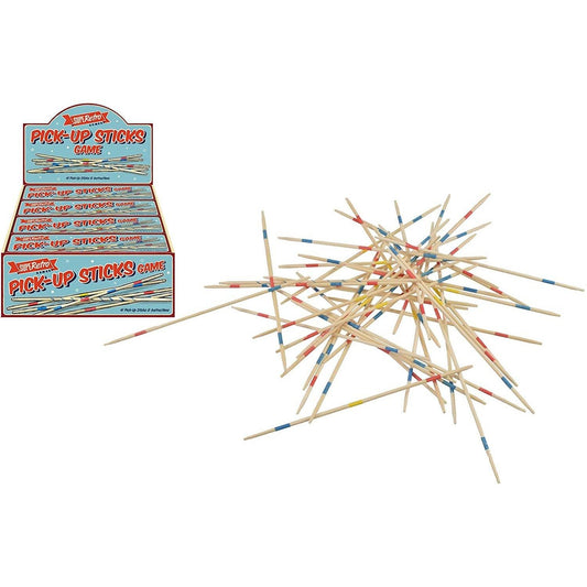 Wooden Pick Up Sticks Game