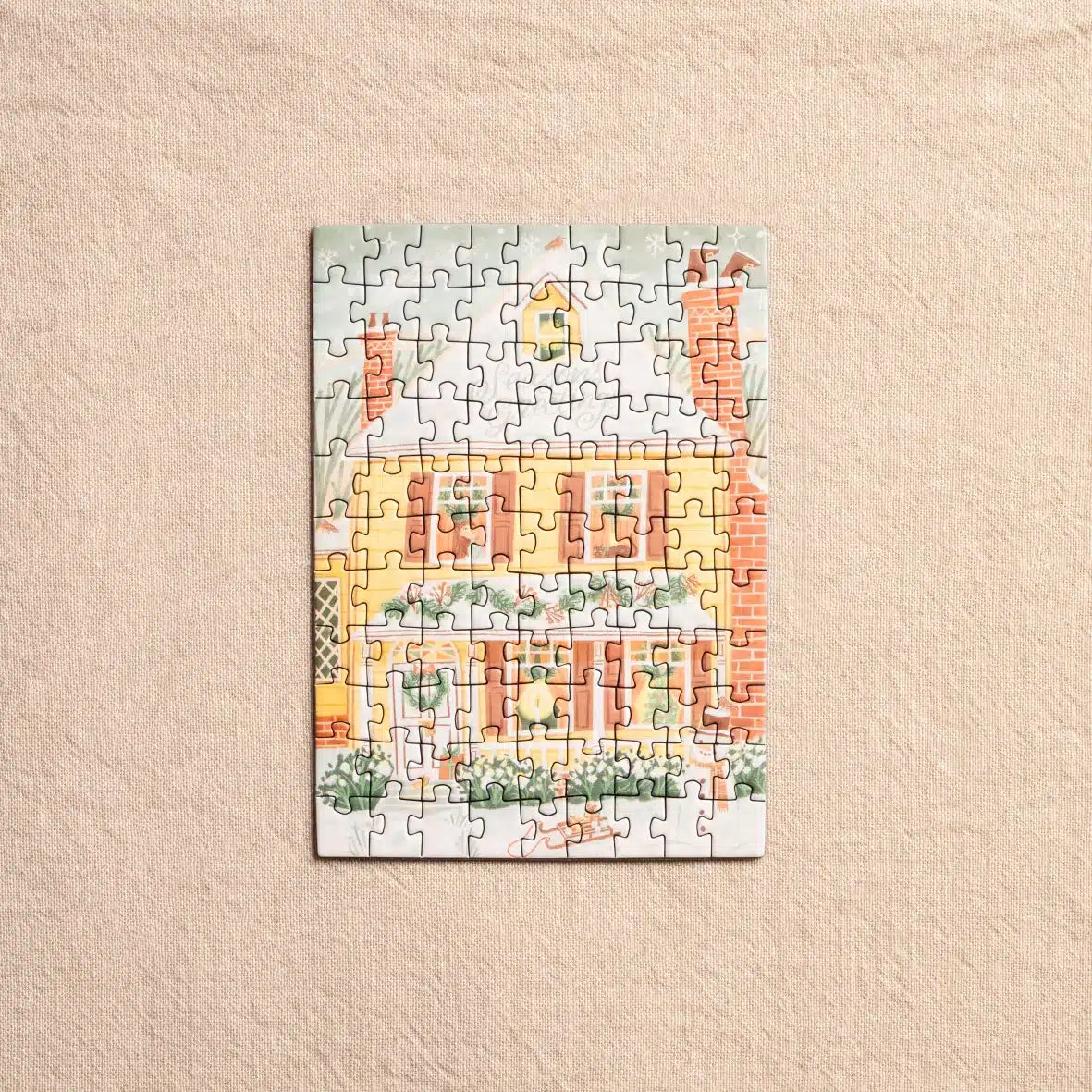 Vintage Christmas Mini Puzzle – La Pauz – 99 pieces