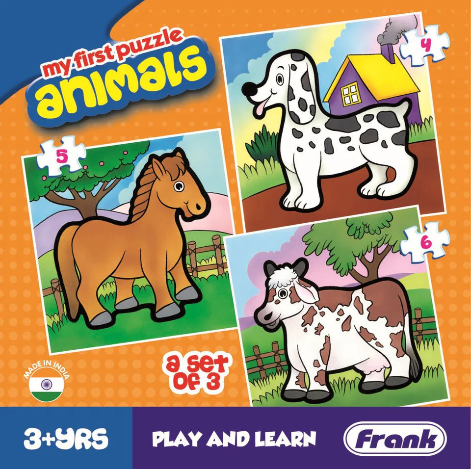 My First Puzzle - Animals Set of 3