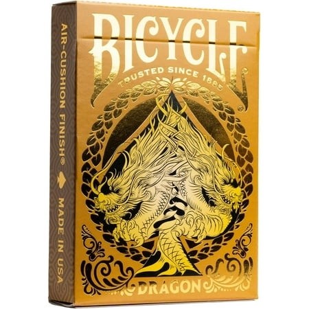 Gold Dragon Foil Premium Playing Cards
