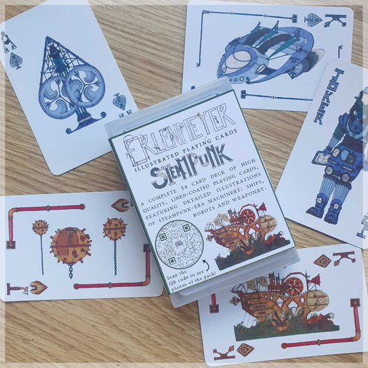 Steampunk Machinery - Playing Cards