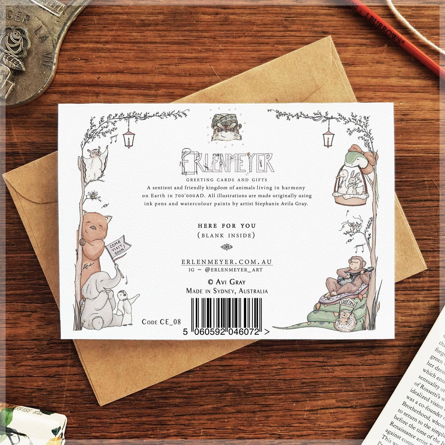 Here for You - Greeting Card