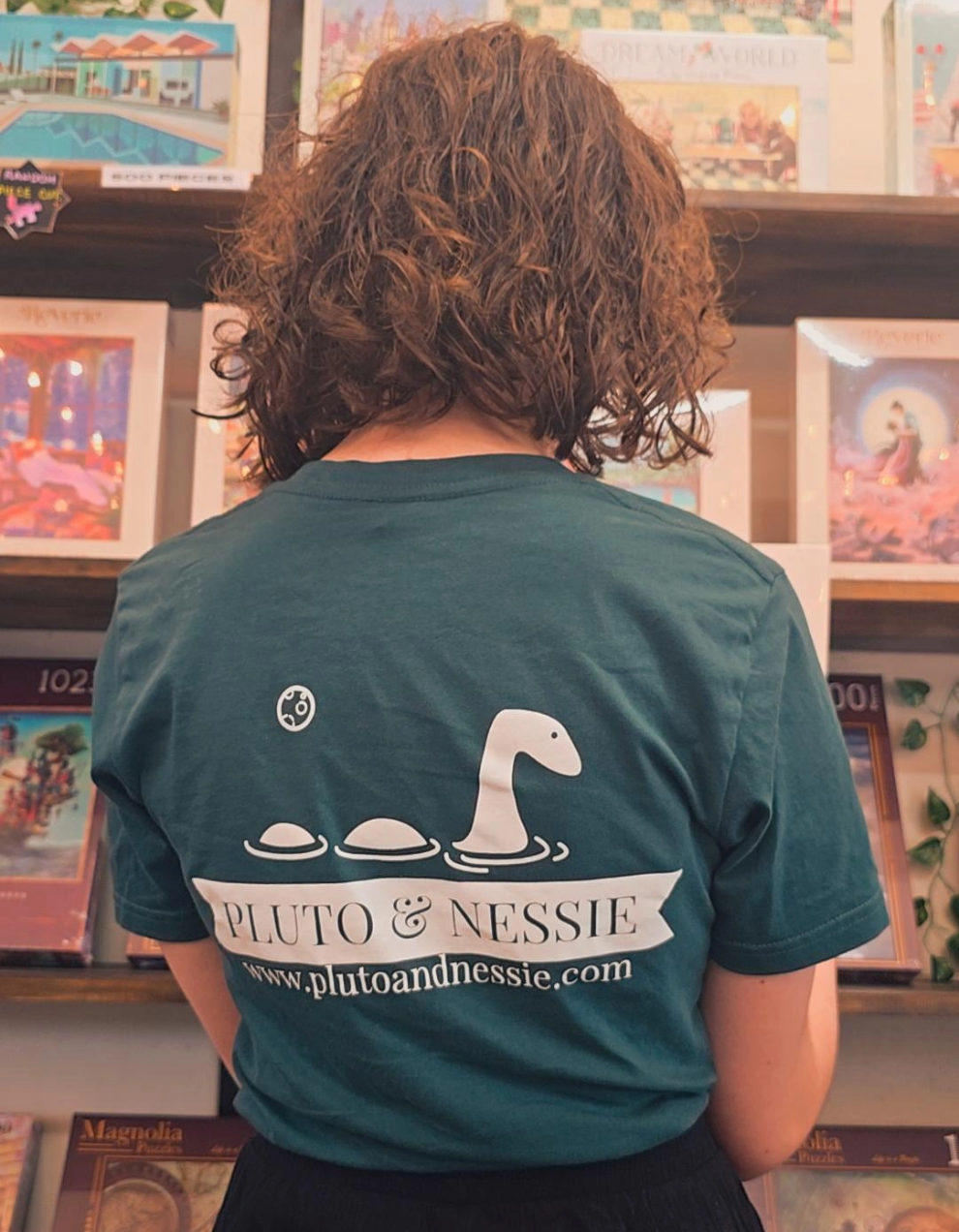 P&n Logo T-shirt In Jade