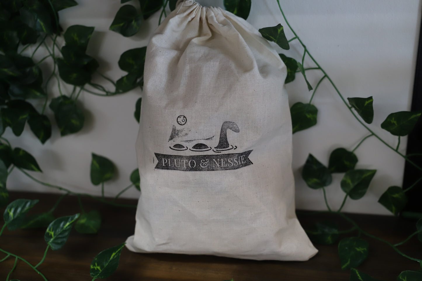 P&N Cotton Drawstring Bag