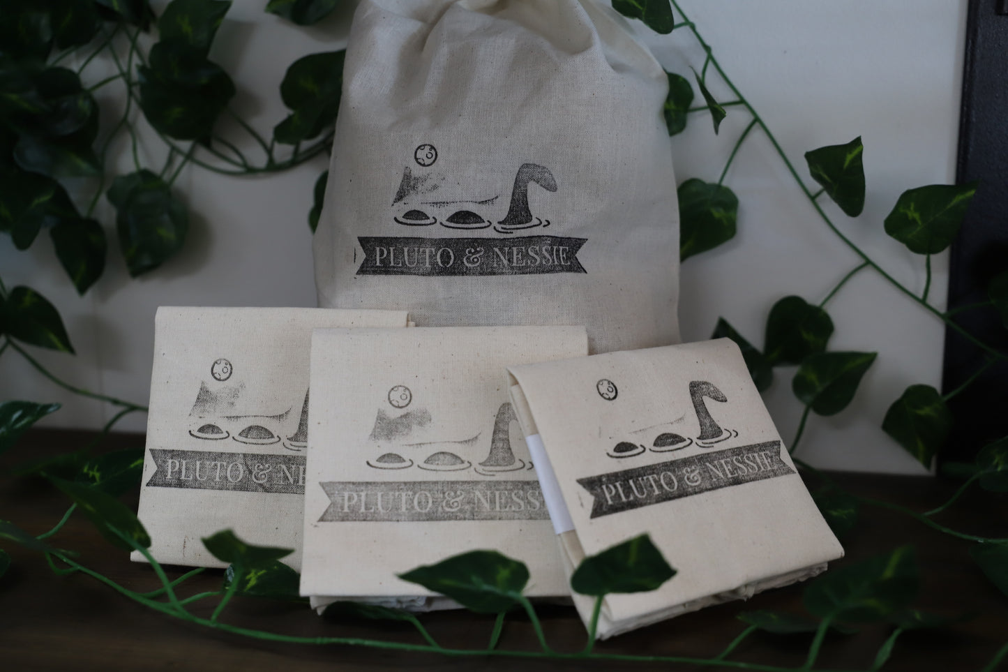 P&N Cotton Drawstring Bag