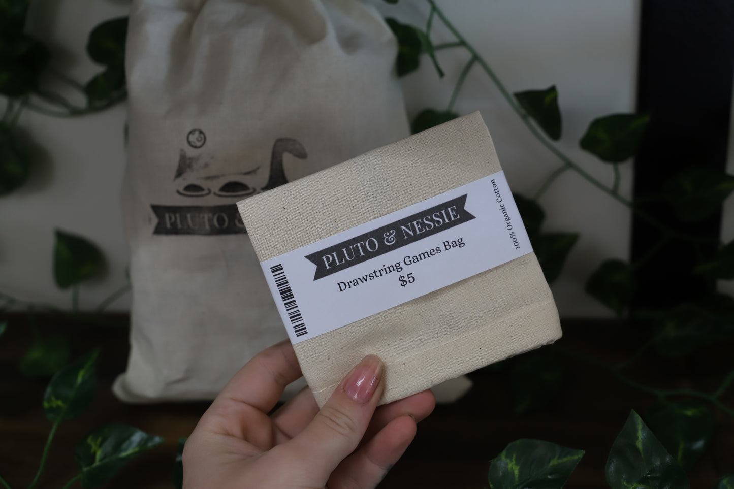 P&N Cotton Drawstring Bag