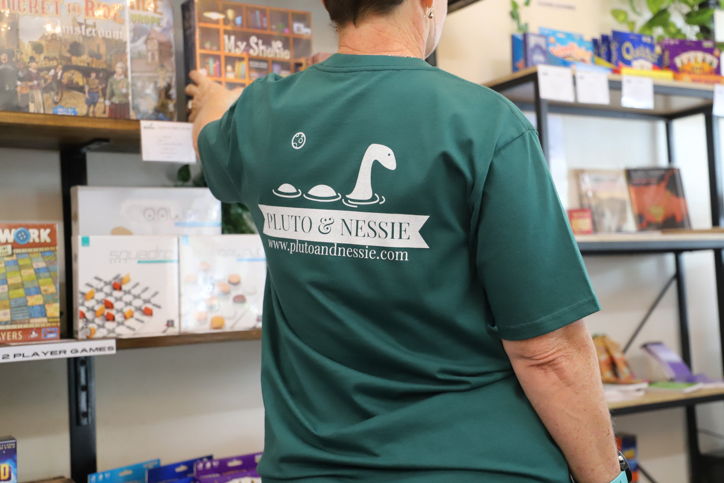 P&n Logo T-shirt In Jade