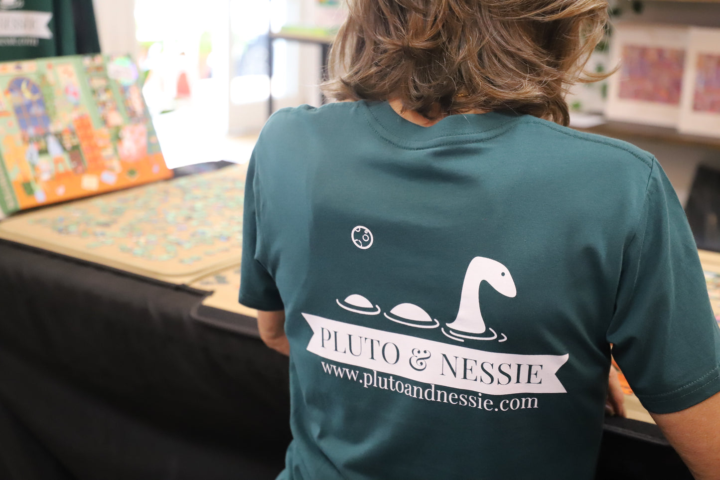 P&n Logo T-shirt In Jade