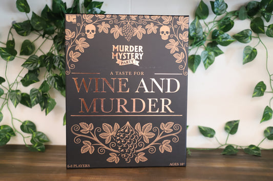 A Taste For Wine And Murder - Murder Mystery Party