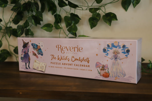 The Witch's Bookshelf - 13 Day Puzzle Advent Calender