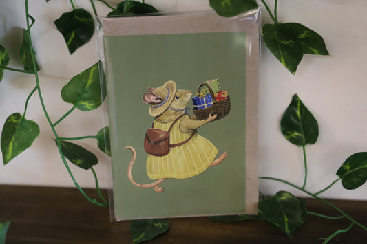 House Mouse Greeting Card