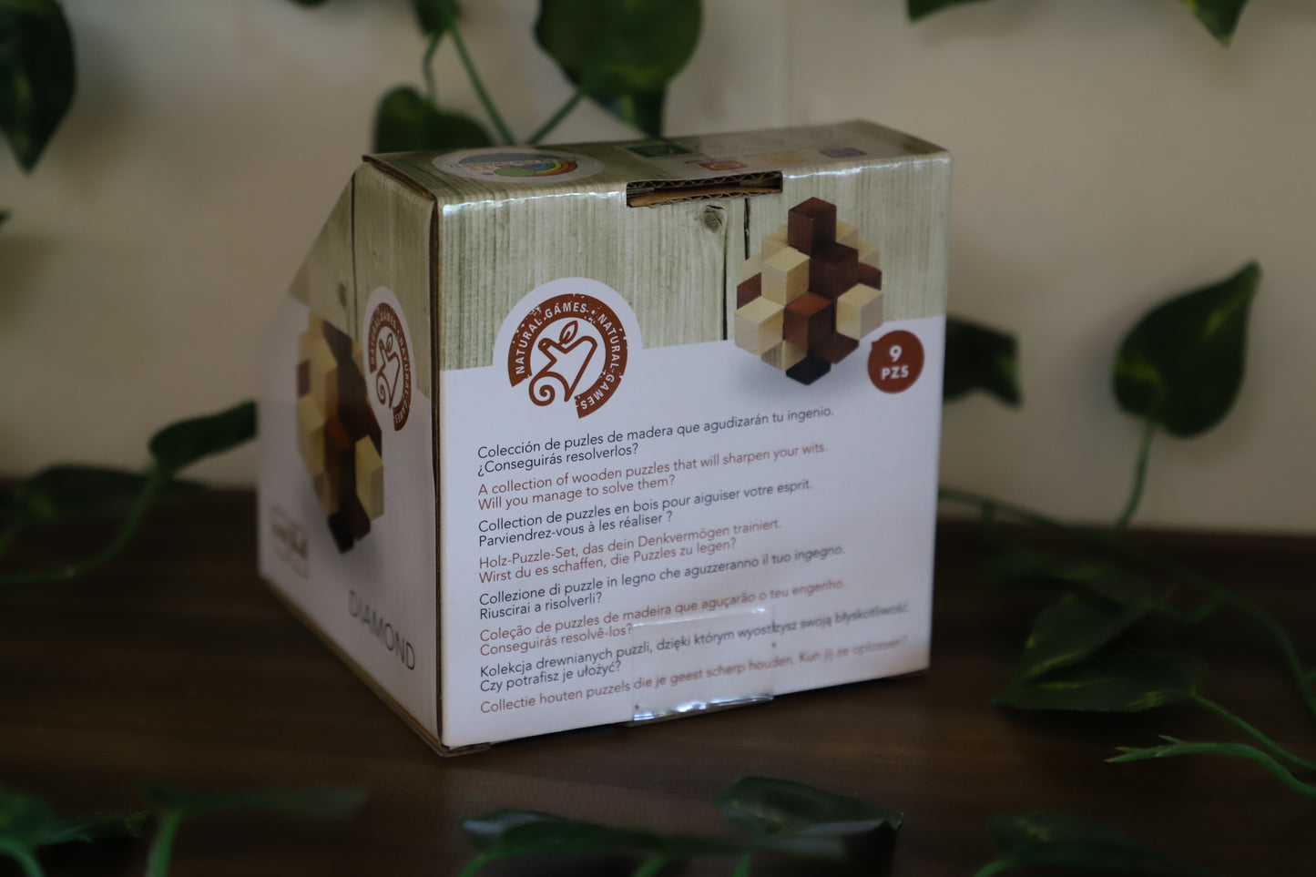 Diamond Wooden Puzzle