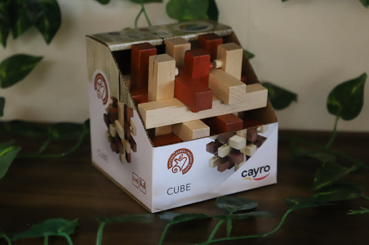 Cube Wooden Puzzle