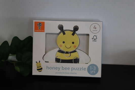 Bee 4 Piece Wooden Puzzle