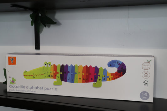 Crocodile 25 Piece Alphabet Puzzle