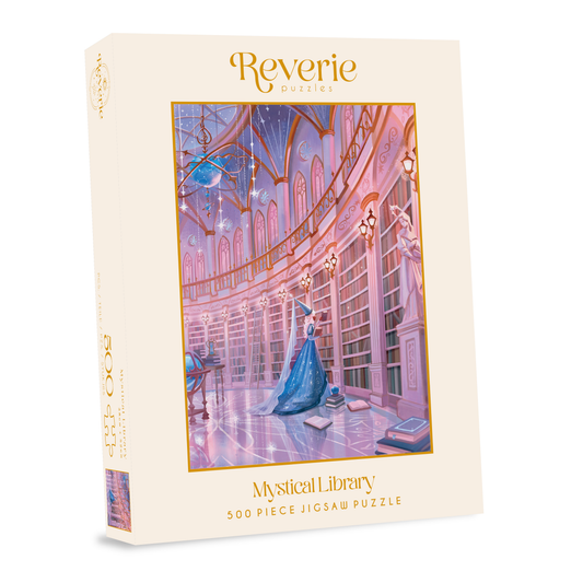 Mystical Library Jigsaw Puzzle (500 Pieces)