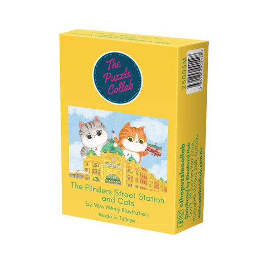 The Flinders Street Station and Cats 99 Piece Micro Puzzle