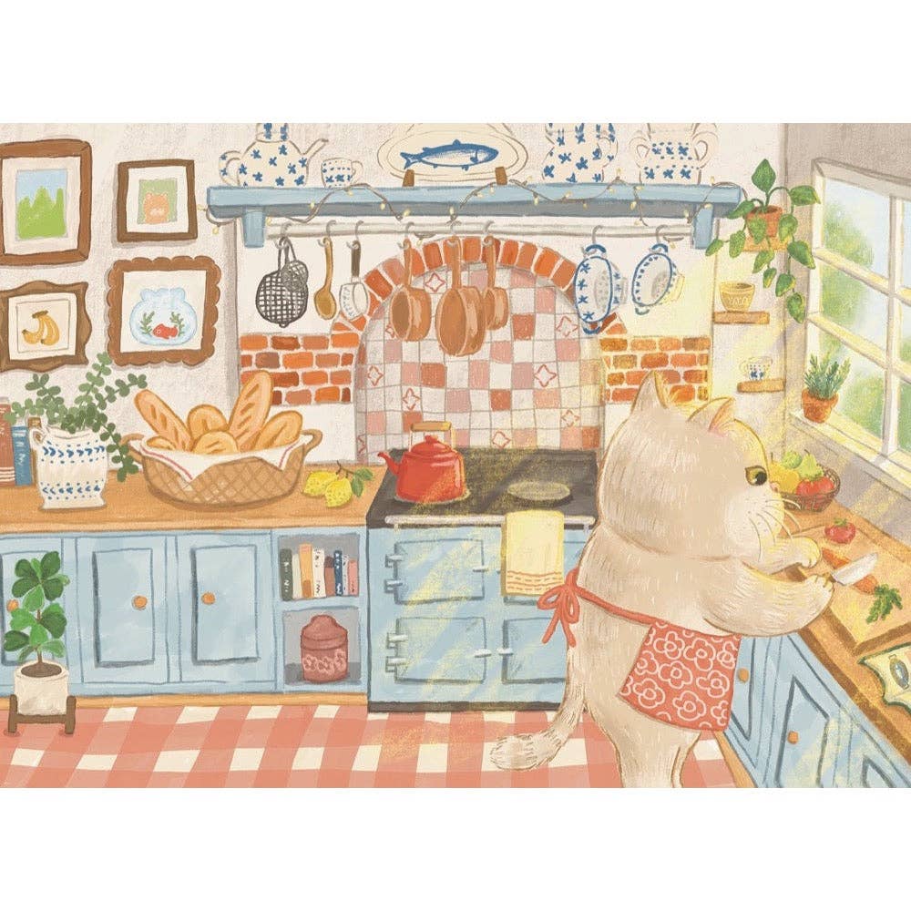 Cat in The Kitchen 99 Piece Micro Puzzle