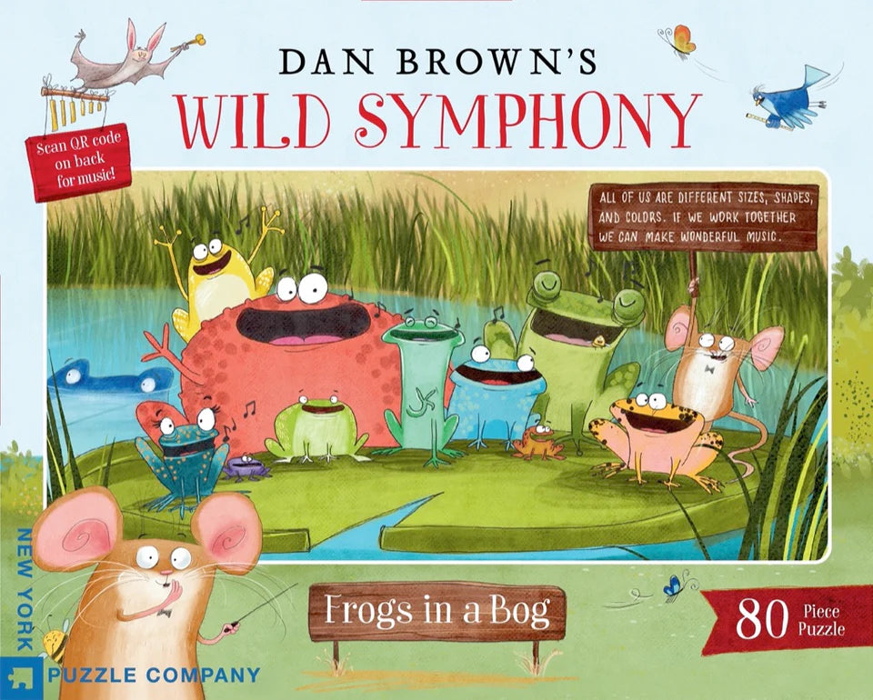 Frogs in a Bog 80pc