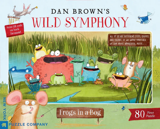Frogs in a Bog 80pc