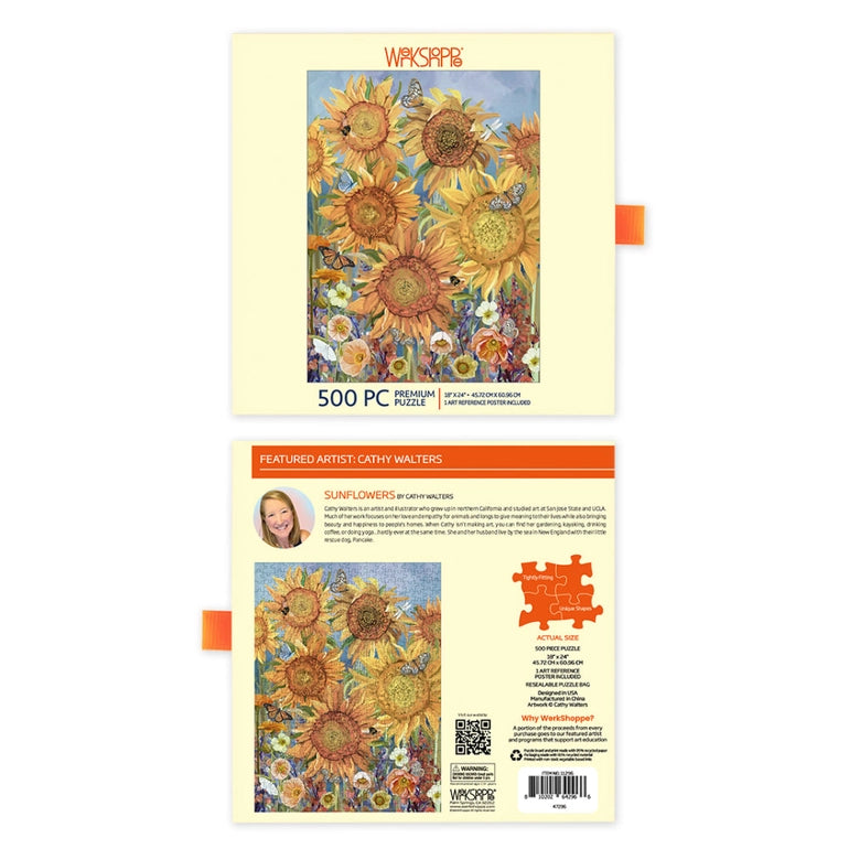 Sunflowers 500pc