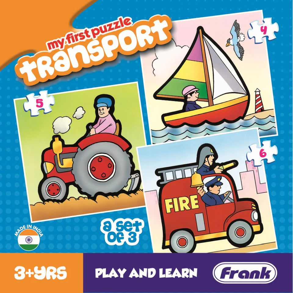 My First Puzzle - Transport Set of 3